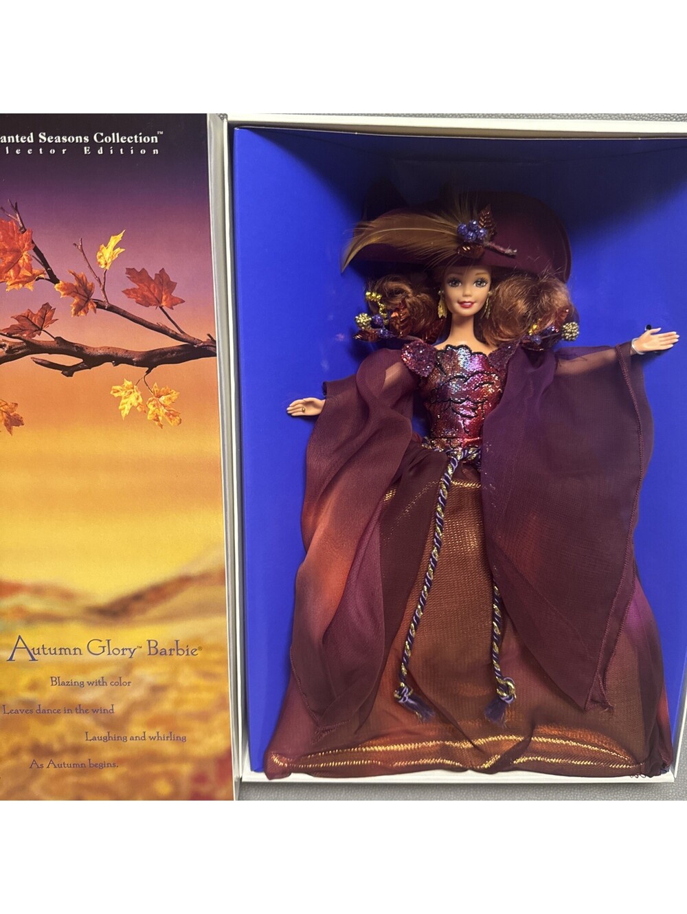 Autumn Glory Barbie Doll Enchanted Seasons Collection 1995 Mattel 15204